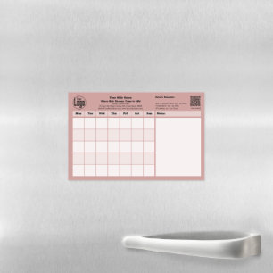 SMB Important Dates Monthly Events Planner Magnetic Dry Erase Sheet