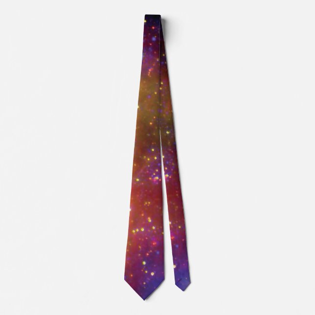 SMC WR7 Binary Star Nebula - Hubble Space Photo Tie (Front)