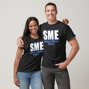 SME LOGO1 WHITE/BLUE T-Shirt