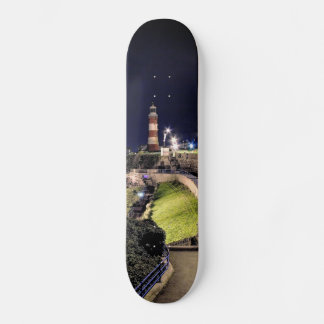 Smeaton's Tower by Night Skateboard Deck