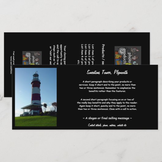 Smeaton's Tower, Plymouth Hoe (Front/Back)