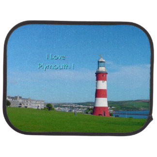 Smeaton's Tower, The Hoe, Plymouth Car Floor Mat