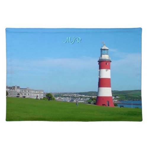 Smeatons Tower The Hoe Plymouth Placemat