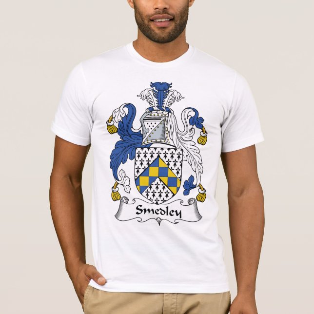 Smedley Family Crest T-Shirt (Front)