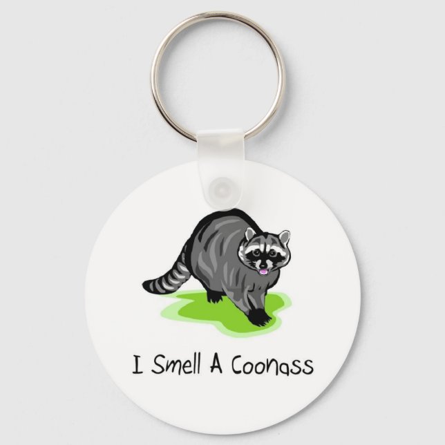 Smell A CoonAss Keychains (Front)