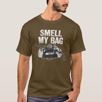 Smell My Bag (hockey Stench) T-shirt by eBrushDesign at Zazzle