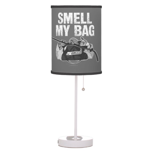 Smell My Bag (Hockey Stench) Table Lamp (Left)