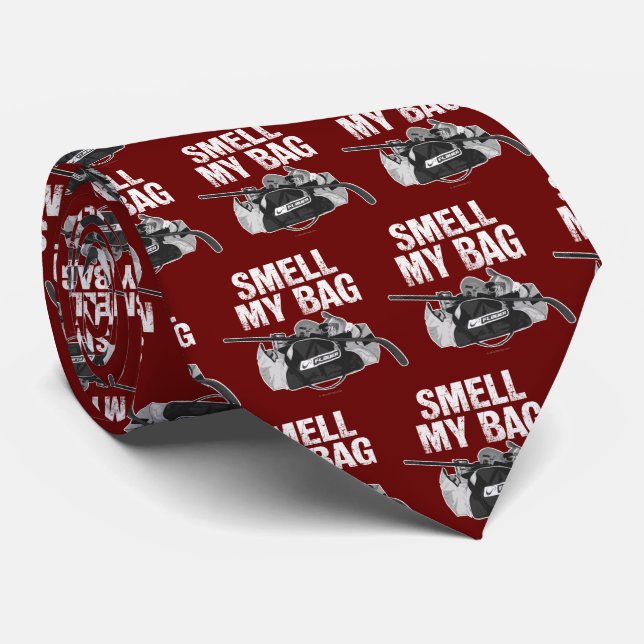 Smell My Bag (Hockey Stench) Tie (Rolled)