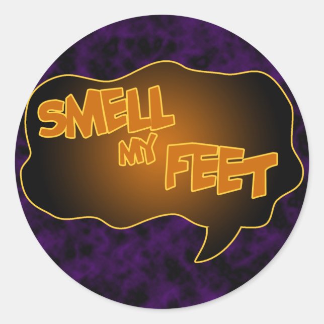 Smell My Feet stickers (Front)