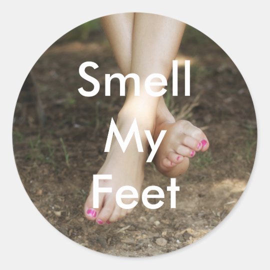 Smell My Feet Stickers 