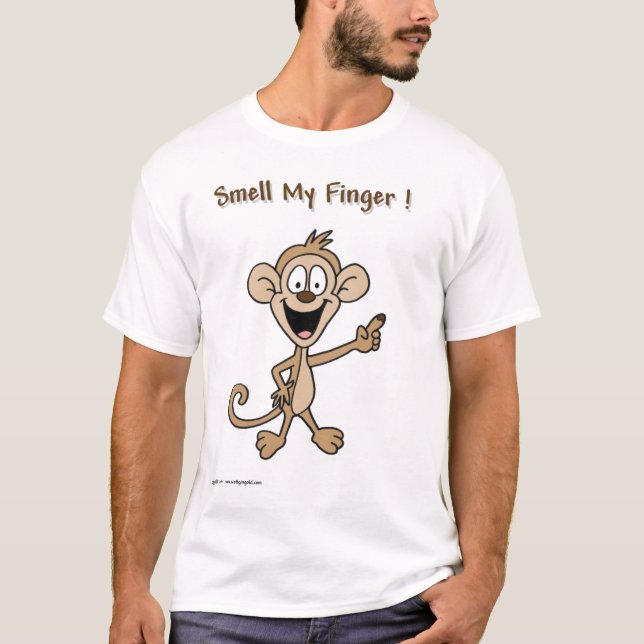 Smell My Finger! T-Shirt (Front)