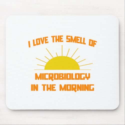 Smell of Microbiology in the Morning Mouse Pad