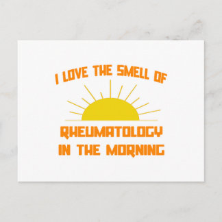 Smell of Rheumatology in the Morning Postcard