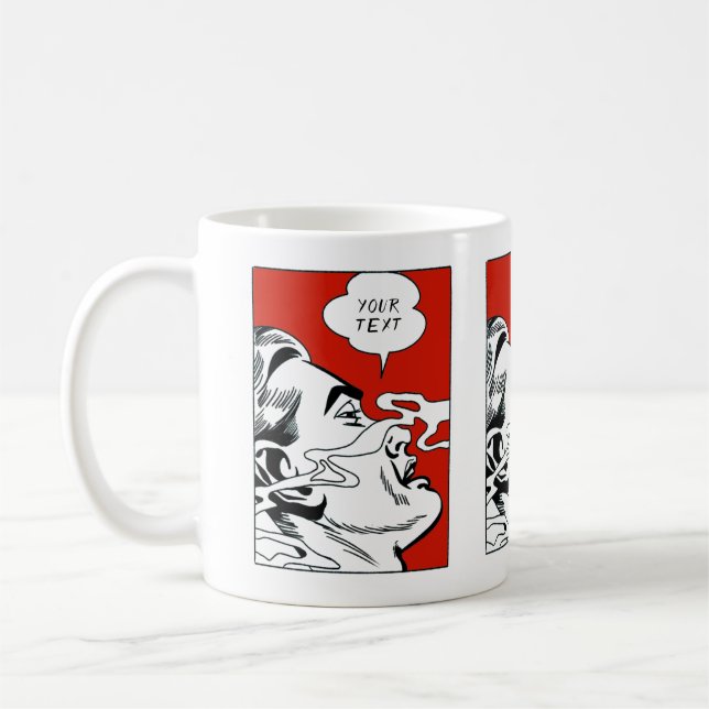 SMELL (Personalize Your Morning Coffee) Coffee Mug (Left)