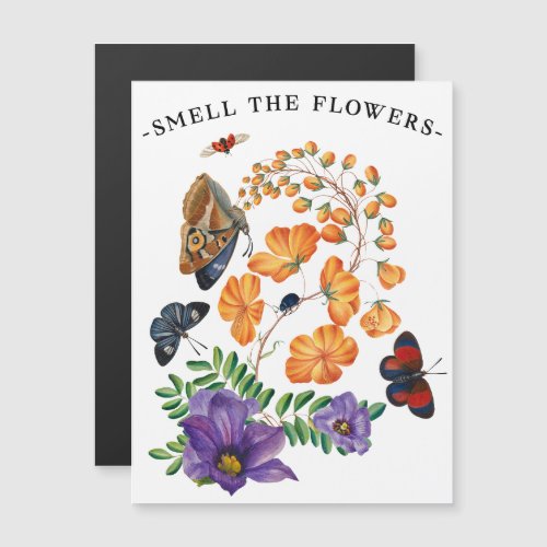 Smell the flowers design
