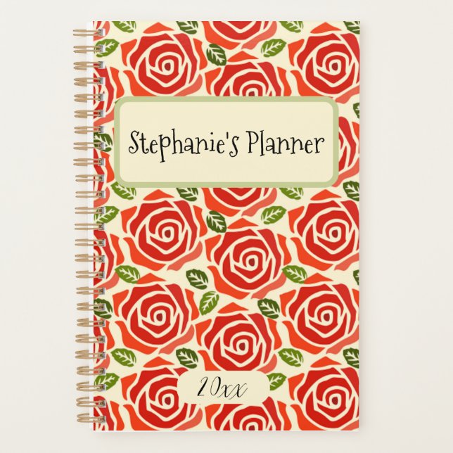 Smell The Roses Planner (Front)