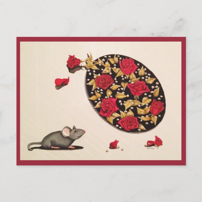 Smell the Roses Postcard (Front)