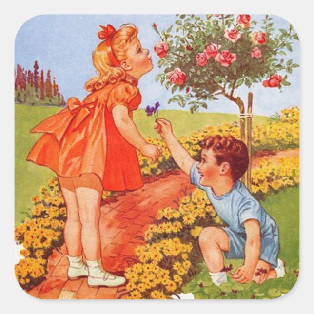 Smell the Roses Sticker (Front)