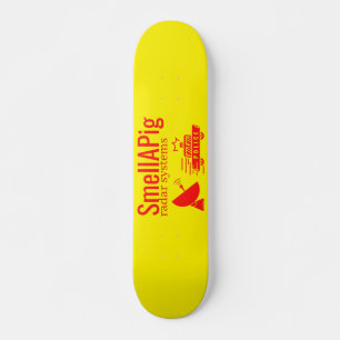 SMELLAPIG RADAR SYSTEMS funny sarcastic            Skateboard