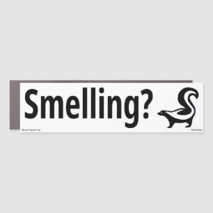 Smelling? Car Magnet