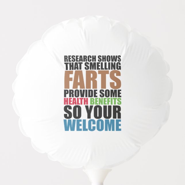 Smelling Farts Balloon (Front)