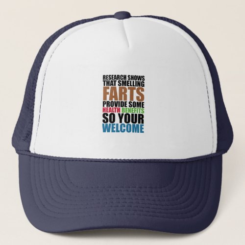 Smelling Farts Trucker Hat