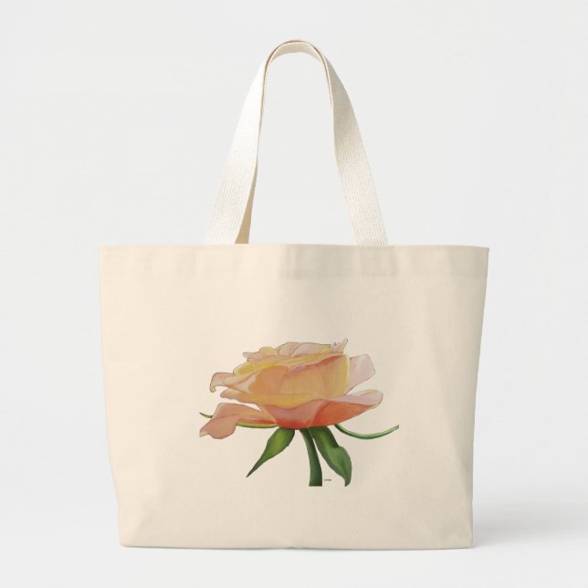 Smelling the Roses Tote Bag (Front)