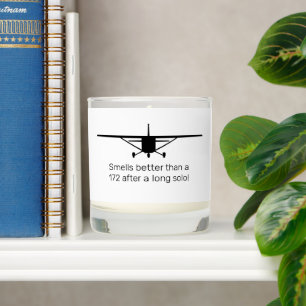 Smells Better Than a 172 Funny Pilot Scented Candle