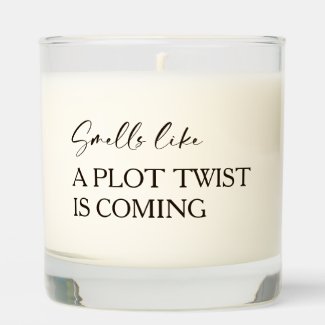 Smells Like A Plot Twist Minimalist Book Lover