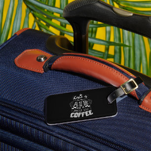 Smells Like Coffee Luggage Tag