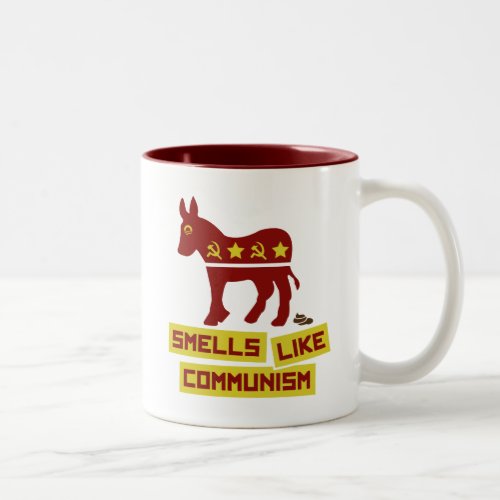 Smells Like Communism Two_Tone Coffee Mug
