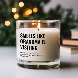 Smells like Grandma is Visiting  Scented Candle