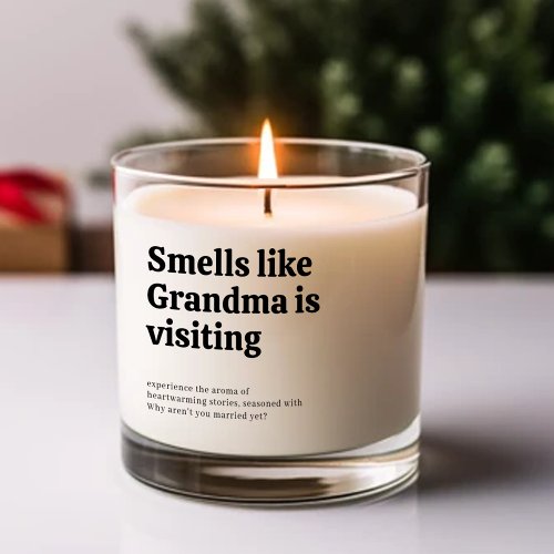  Smells like Grandma is Visiting  Scented Candle