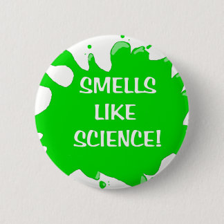 smells like science pinback button