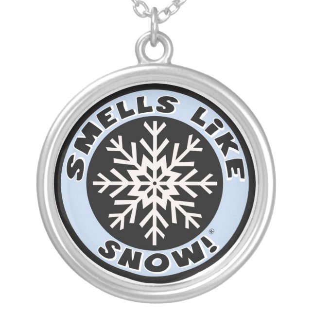Smells Like Snow! Necklace (Front)