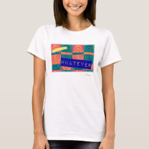 Smells Like Whatever Fun Nineties Slogan T-Shirt