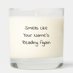 Smells Like Your Name's Reading Again Scented Candle