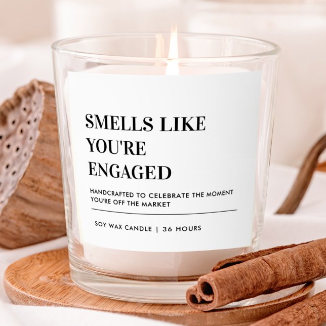 Smells Like You're Engaged Engagement Gift Scented Candle (Creator Uploaded)