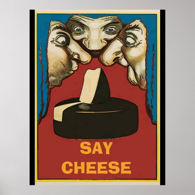 Smelly Cheese Vintage Posters (Front)