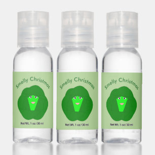 Smelly Christmas Brussels Sprout Custom Hand Sanitizer