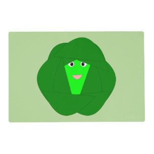 Smelly Christmas Brussels Sprout Custom Placemat