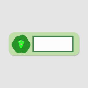 Smelly Christmas Brussels Sprout Name Tag