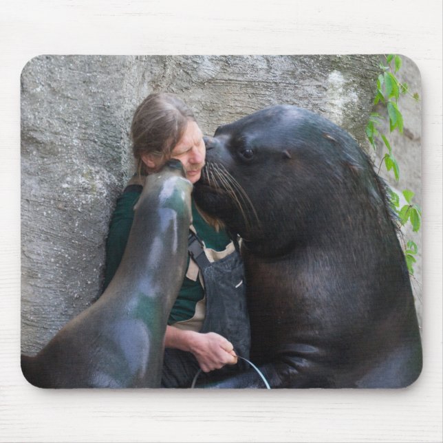 Smelly Wet Kisses Mouse Pad (Front)