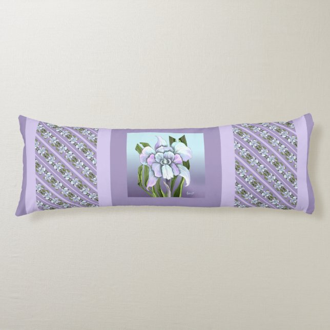 Smeraldo flower body pillow (Front)