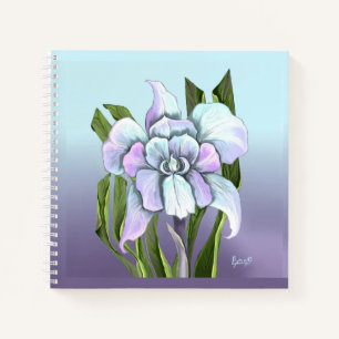 Smeraldo flower Carnet Notebook