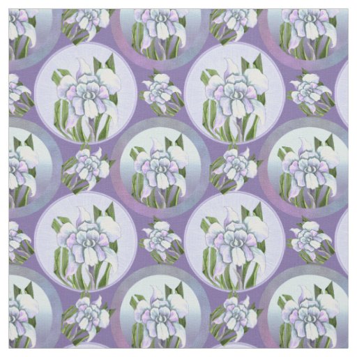 Smeraldo flower fabric