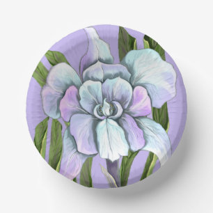 Smeraldo flower paper bowls