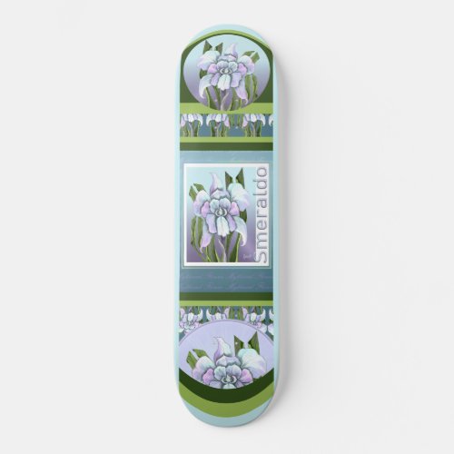 Smeraldo Flower Skateboard