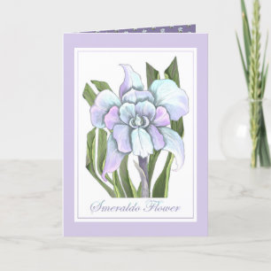 Smeraldo Flower Thank You Card