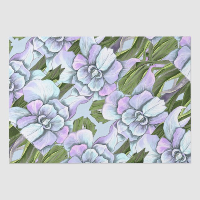 Smeraldo flower tissue paper (Front)